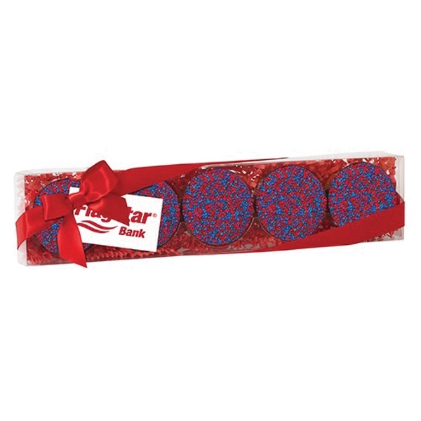 Elegant Chocolate Covered Oreo®  Gift Box / 5 Pack