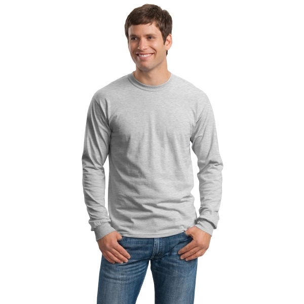 Gildan - Ultra Cotton 100% US Cotton Long Sleeve T-Shirt.