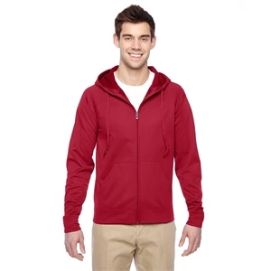 Adult 6 oz. DRI-POWER® SPORT Full-Zip Hooded Sweatshirt