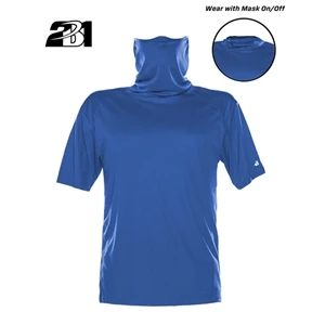 Badger Youth 2B1 T-Shirt with Mask
