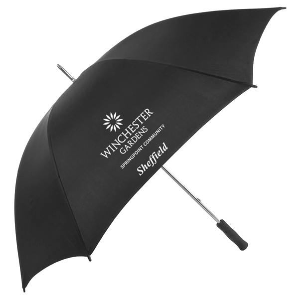 60 Inch Windproof Umbrella - Solid