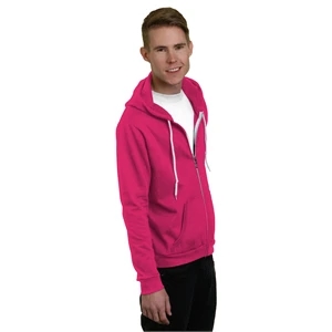 Bayside Unisex Full-Zip Fashion Hooded Sweatshirt