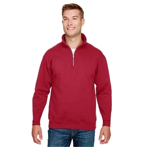 Bayside Unisex Quarter-Zip Pullover Sweatshirt